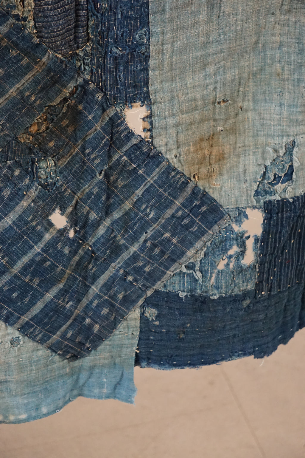 Antique Japanese Boro Textile, Late 19th Century
