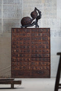 18C Antique Japanese Apothecary Cabinet