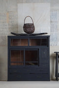Antique Ebonised Japanese Mizuya Tansu Cabinet