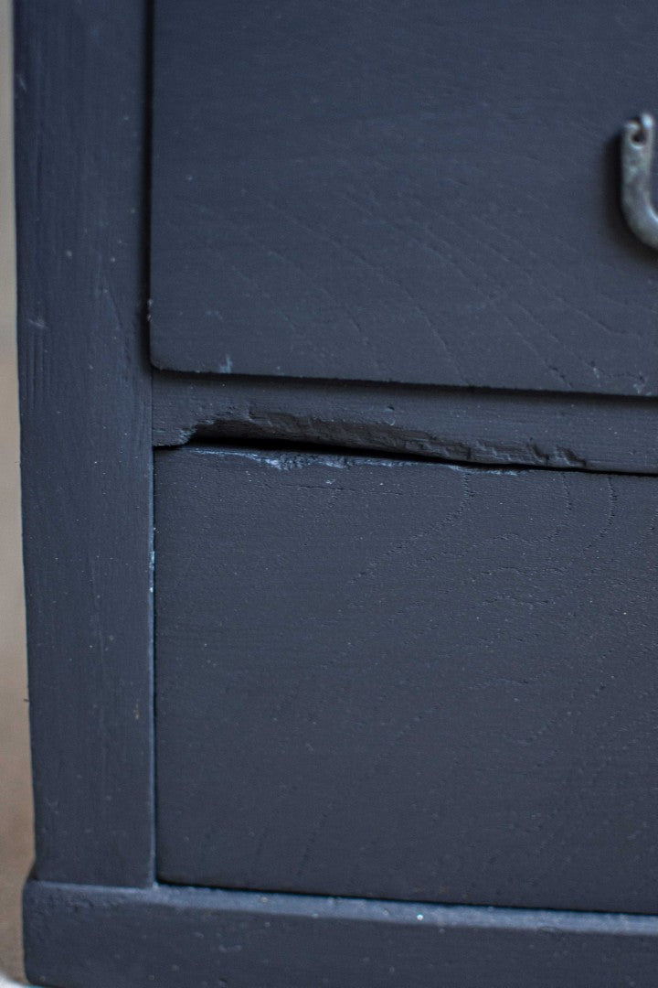 Antique Ebonised Japanese Mizuya Tansu Cabinet