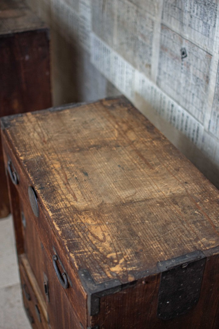 Antique Japanese Mid-size Tansu
