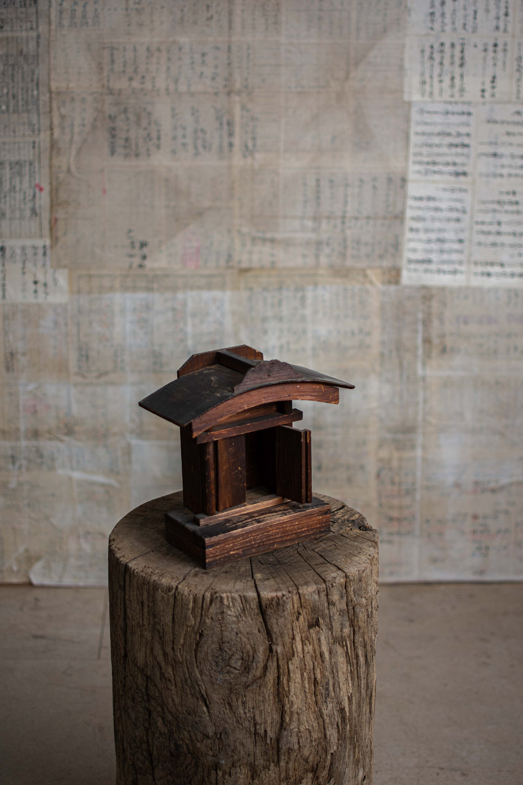 Wooden Kamidana Shrine - Miniature Shinto Altar