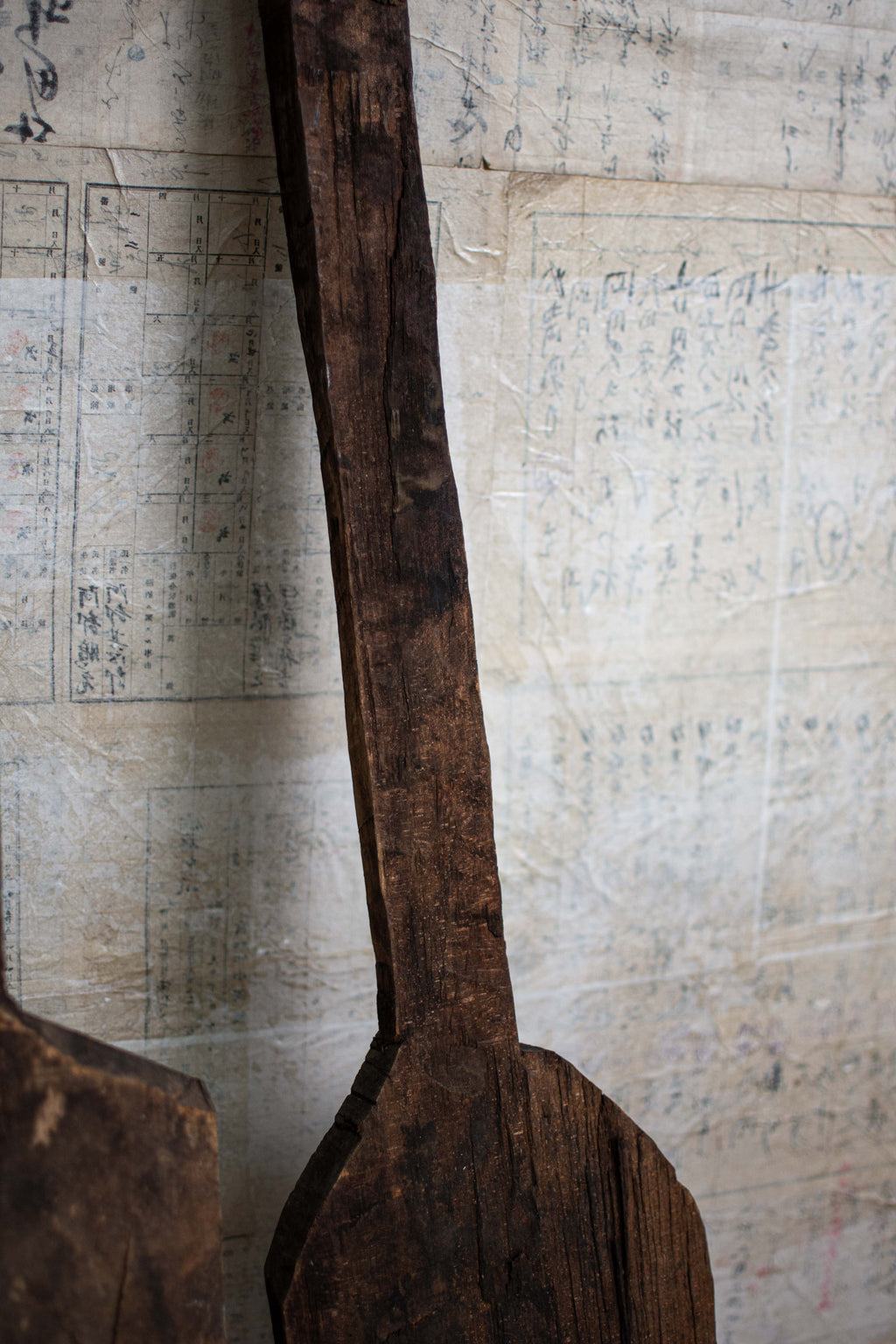 Pair of Hand Carved Snow Rakes