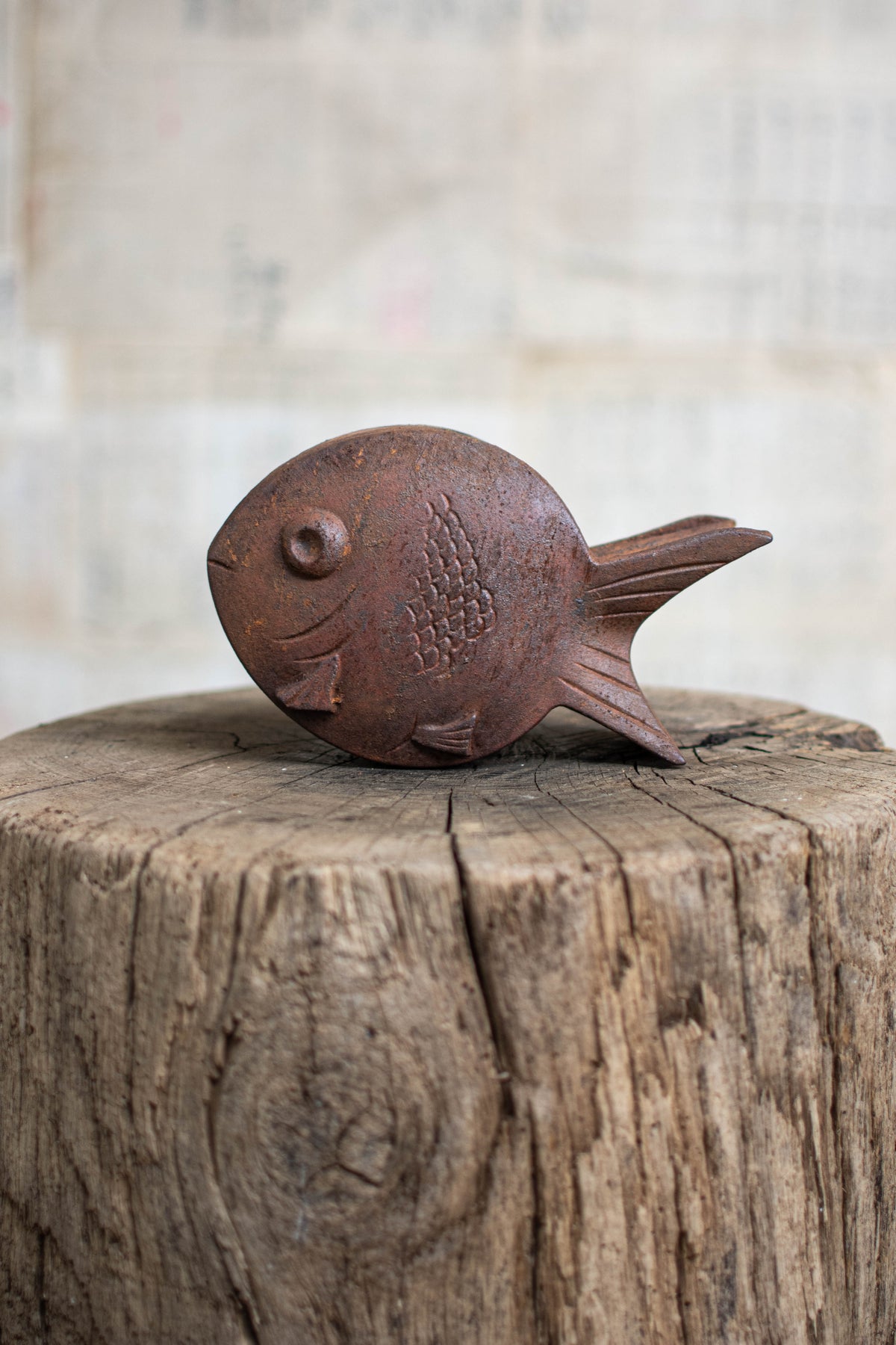 Cast Iron Tai Fish Incense Burner - Nambu Tekki