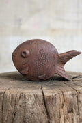 Cast Iron Tai Fish Incense Burner - Nambu Tekki