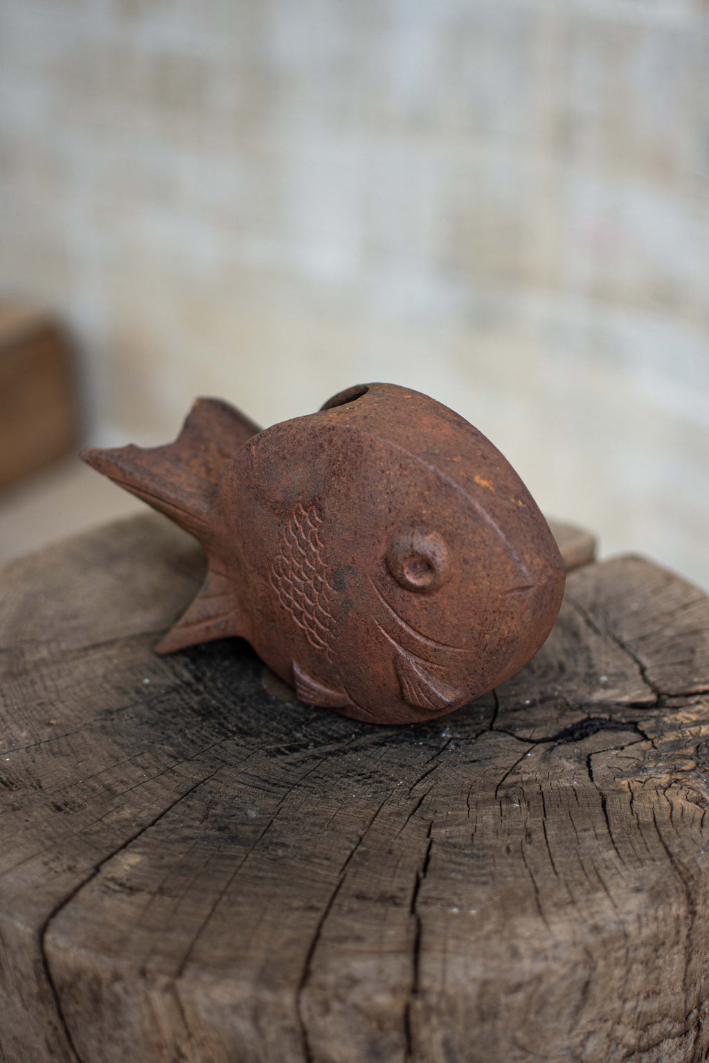 Cast Iron Tai Fish Incense Burner - Nambu Tekki