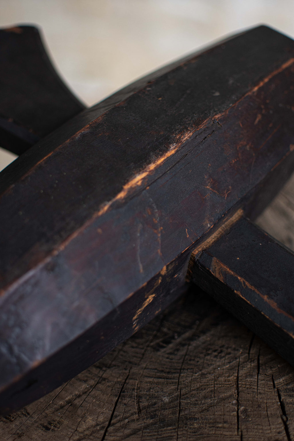 Antique Japanese Wooden Mallet