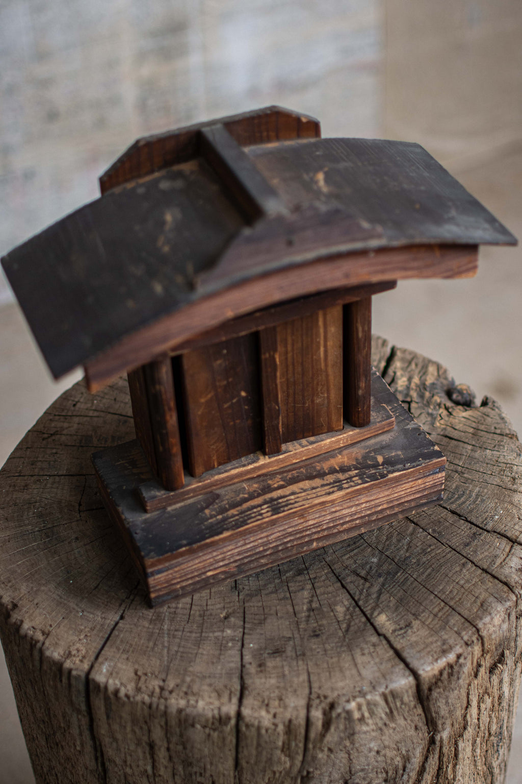 Wooden Kamidana Shrine - Miniature Shinto Altar