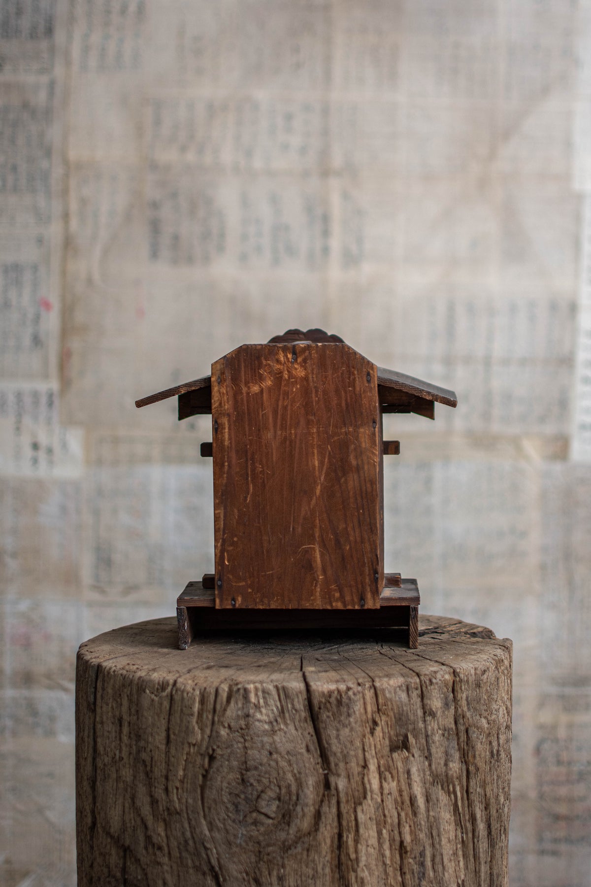 Wooden Kamidana Shrine - Miniature Shinto Altar