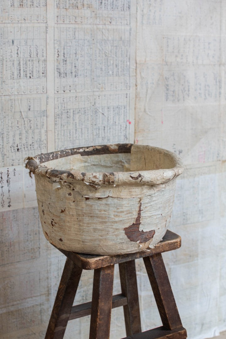 Set of 4 Ikkan-Bari Farm Tubs