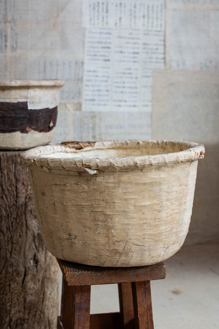 Set of 4 Ikkan-Bari Farm Tubs