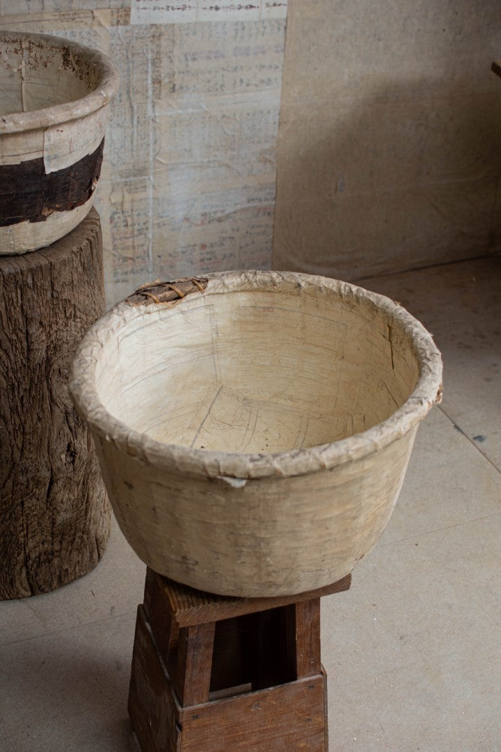 Set of 4 Ikkan-Bari Farm Tubs