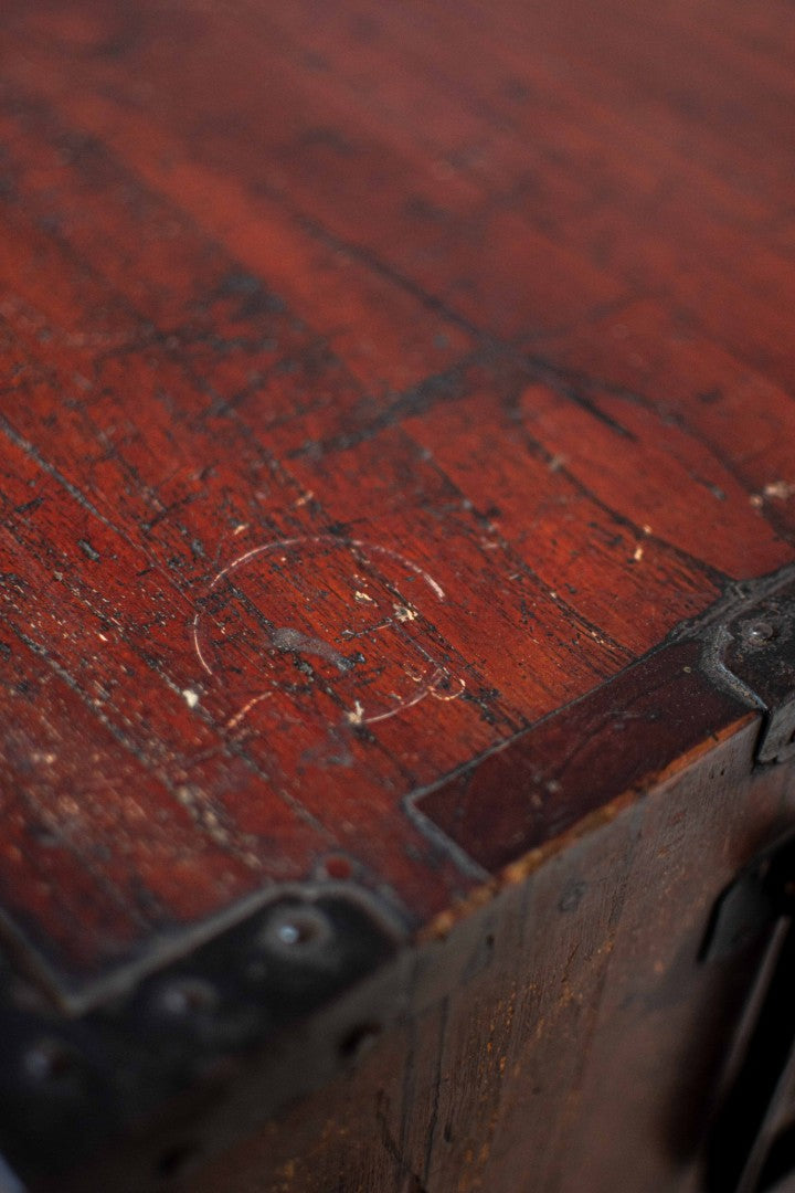 19C Antique Japanese Kannon Tansu Chest