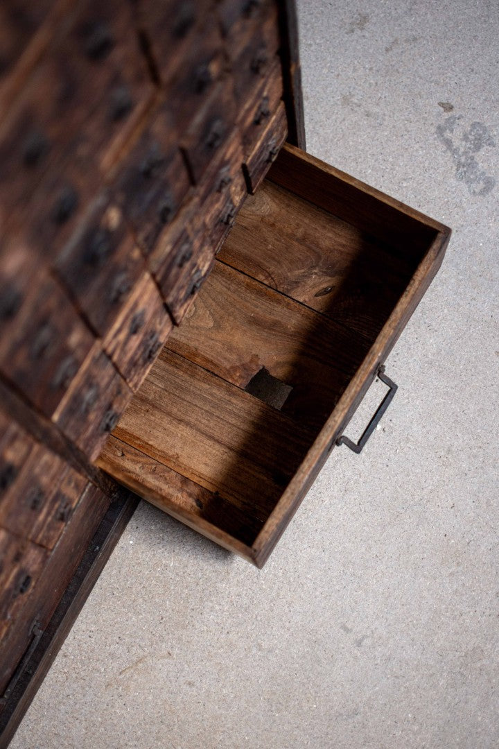 18C Antique Japanese Apothecary Cabinet