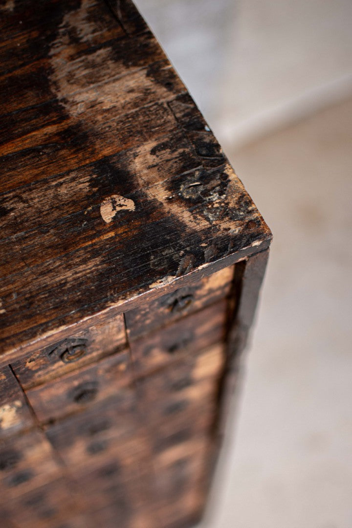 18C Antique Japanese Apothecary Cabinet