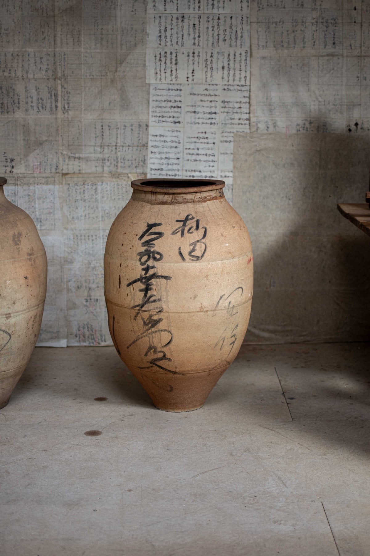Set of 4 Antique Japanese Tea Leaf Jars - Hachatsubo