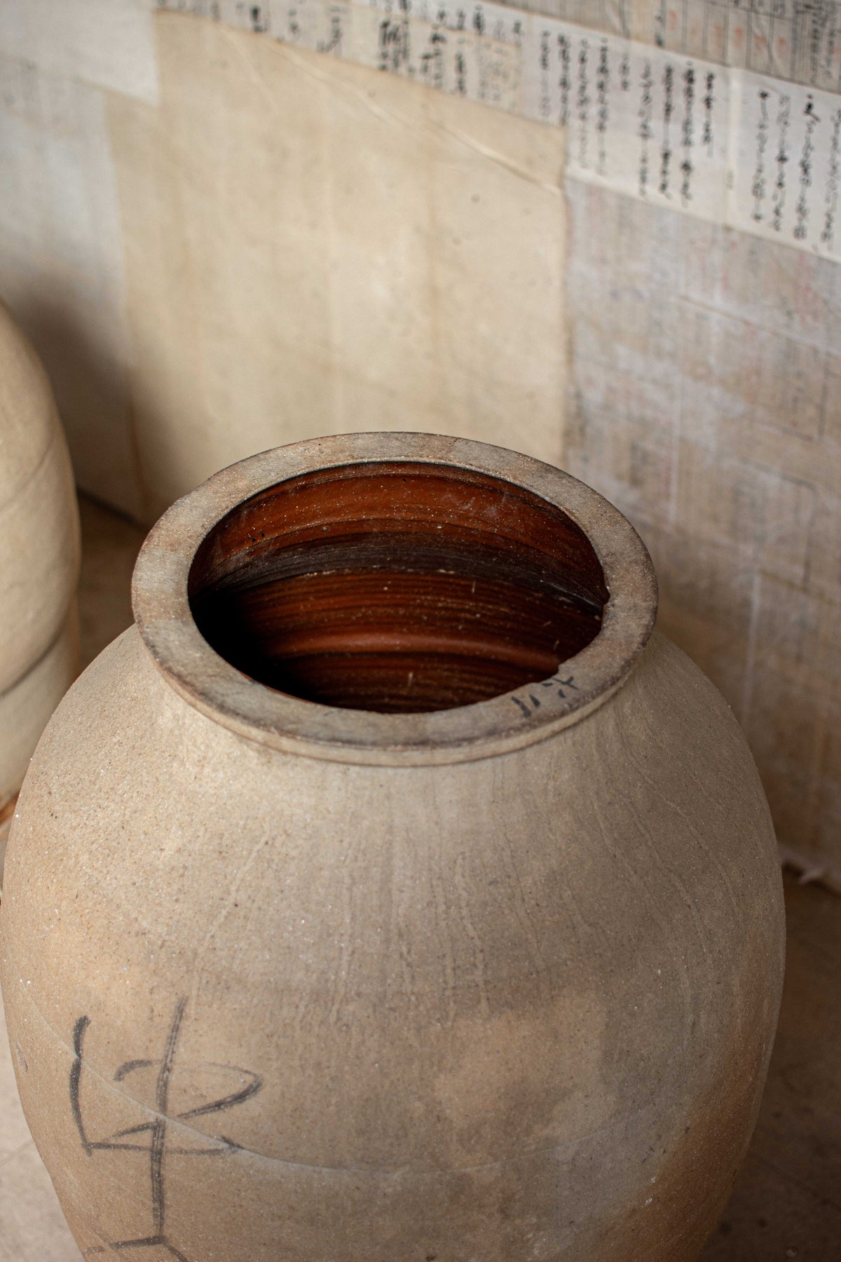 Set of 4 Antique Japanese Tea Leaf Jars - Hachatsubo