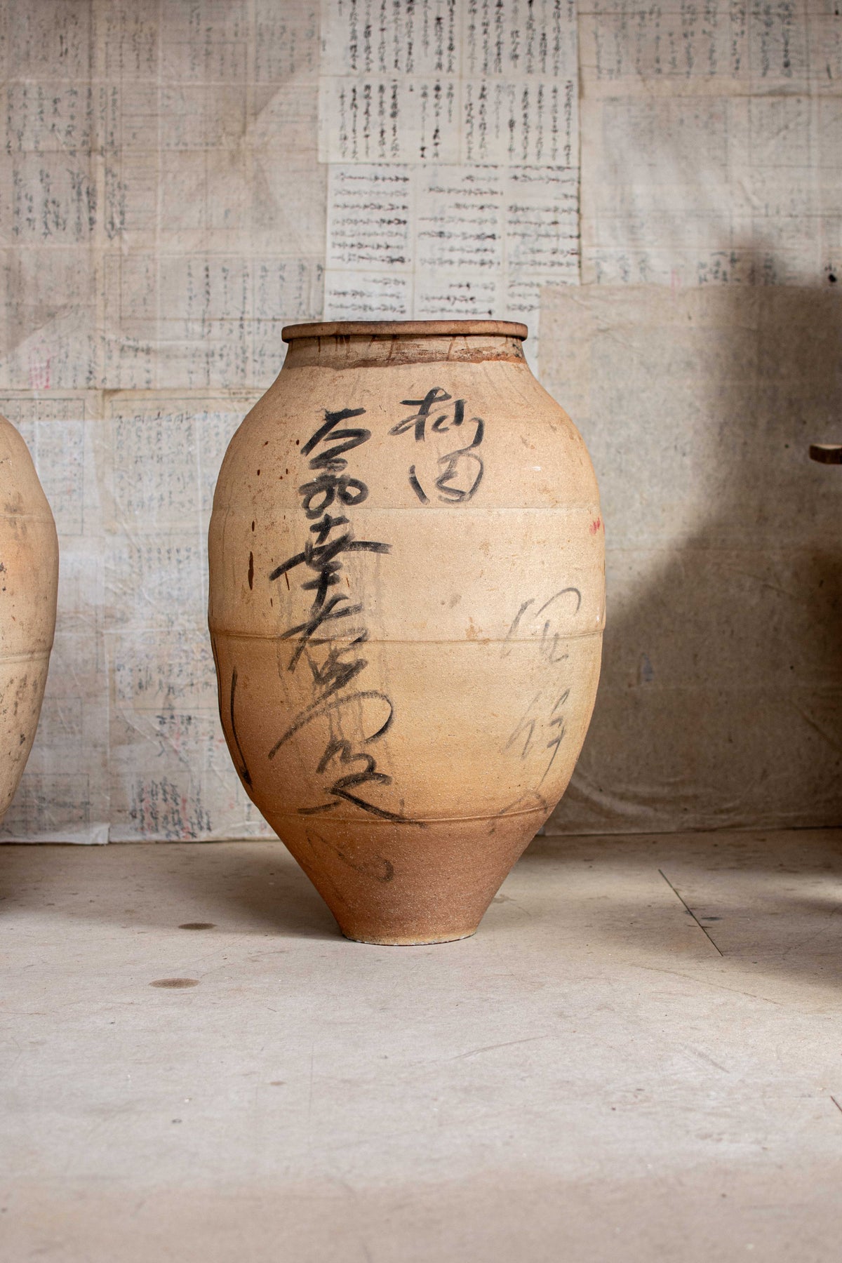 Set of 4 Antique Japanese Tea Leaf Jars - Hachatsubo