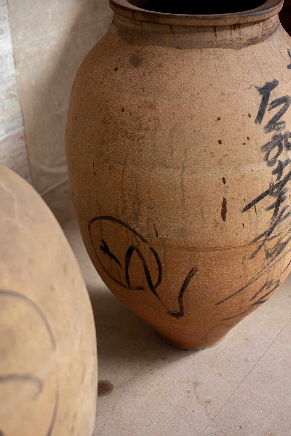 Set of 4 Antique Japanese Tea Leaf Jars - Hachatsubo