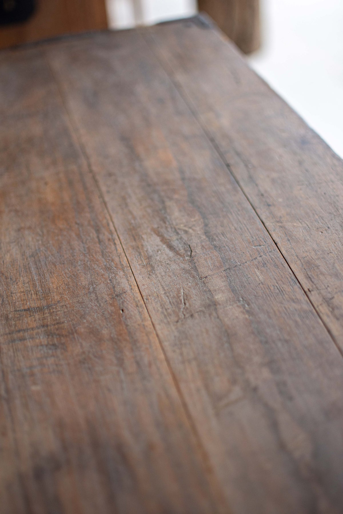 C1900 Weathered Antique Japanese Two-Section Tansu Chest