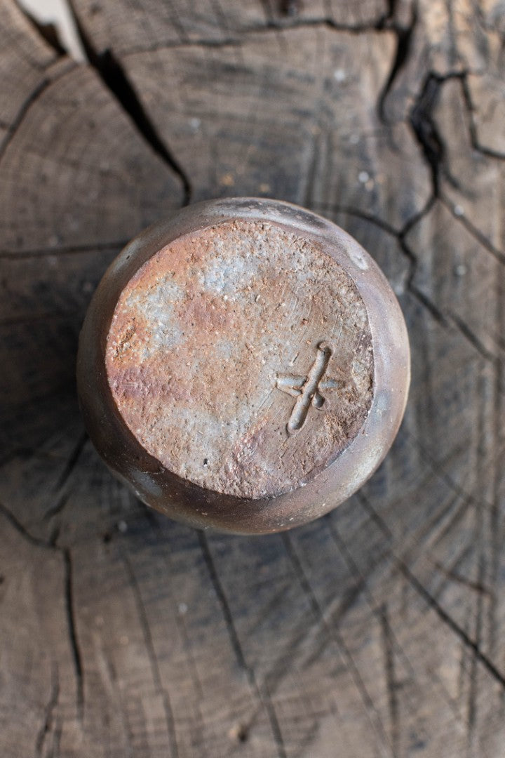 Bizen Ware Tokkuri - Japanese Sake Bottle