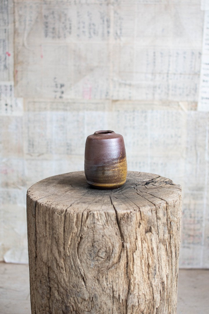 Bizen Ware Wall Hanging Flower Vase - Kake-Hanaire