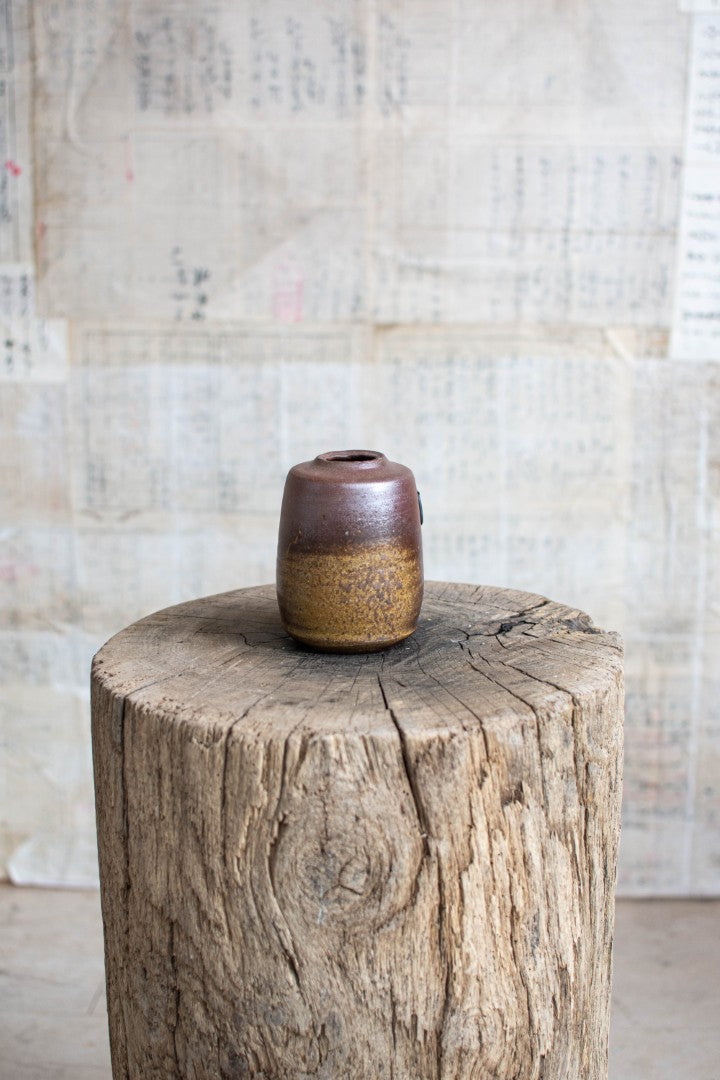 Bizen Ware Wall Hanging Flower Vase - Kake-Hanaire