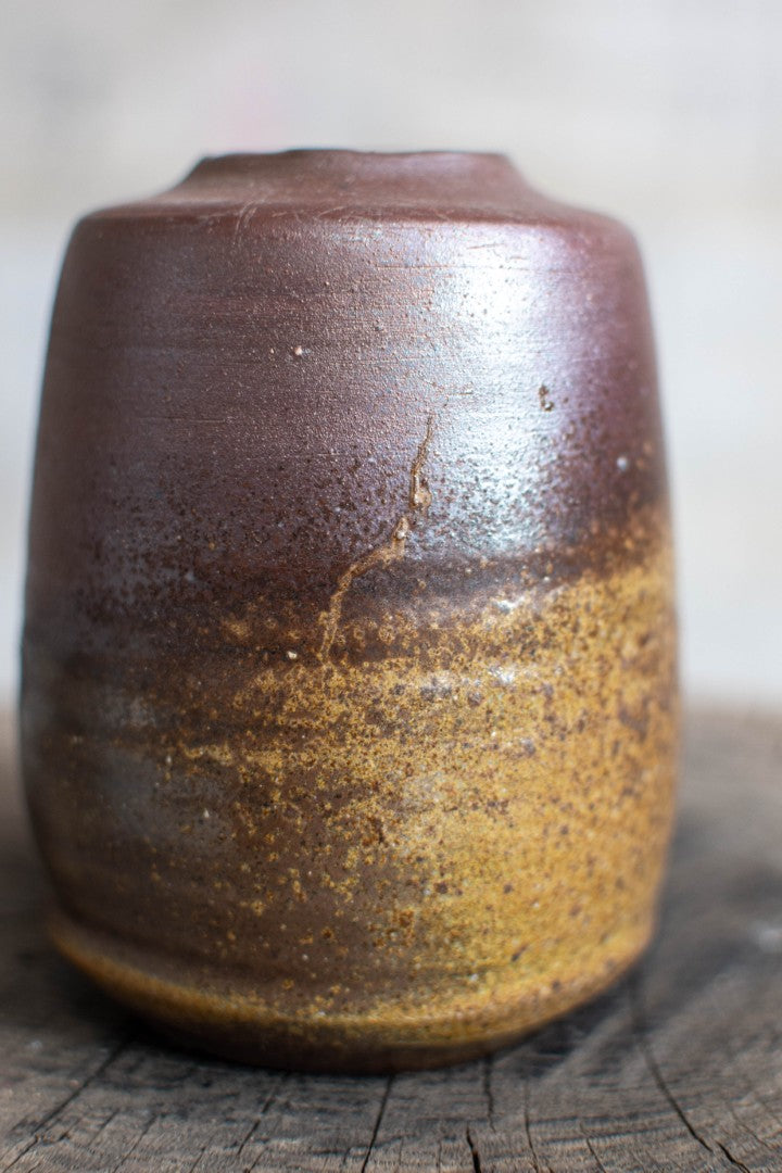 Bizen Ware Wall Hanging Flower Vase - Kake-Hanaire
