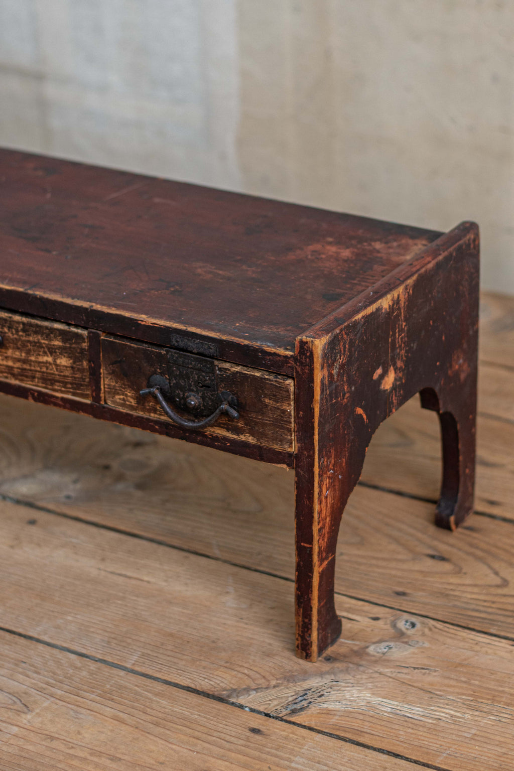 Antique Japanese Lacquered Writing Desk