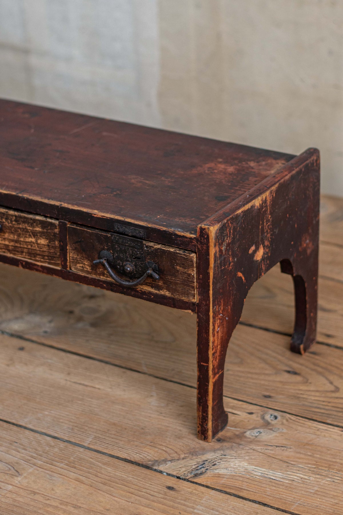 Antique Japanese Lacquered Writing Desk