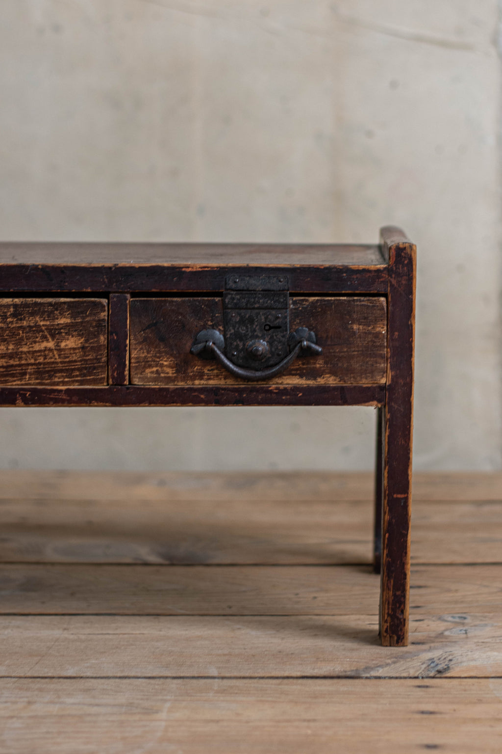 Antique Japanese Lacquered Writing Desk