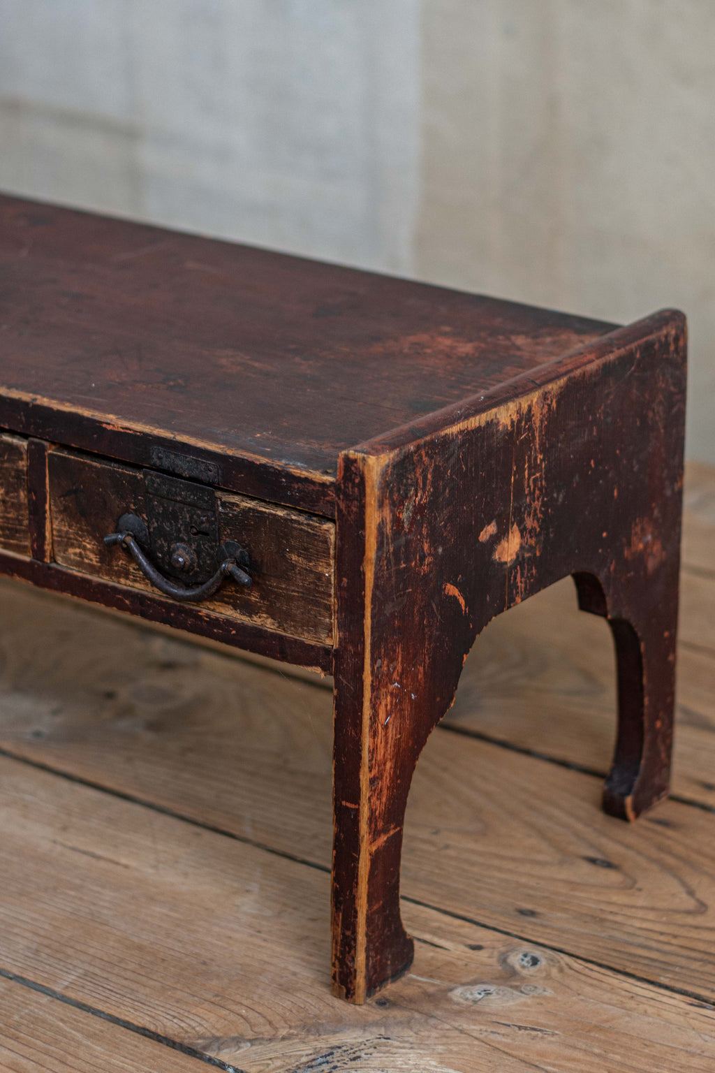 Antique Japanese Lacquered Writing Desk