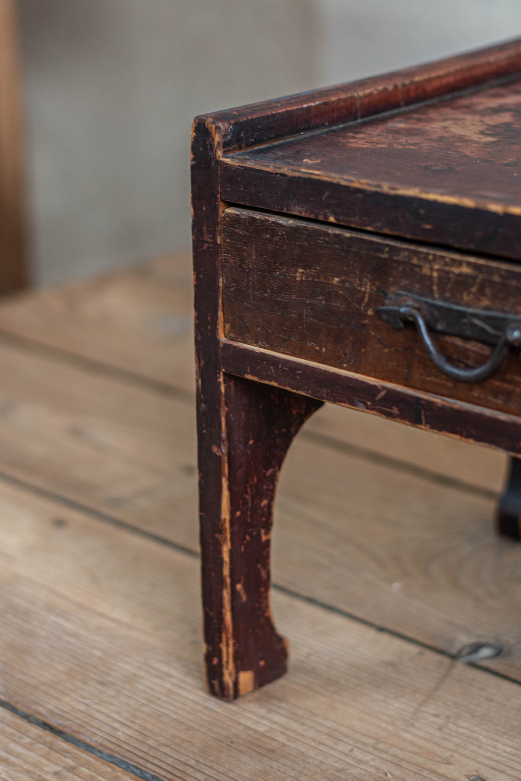 Antique Japanese Lacquered Writing Desk