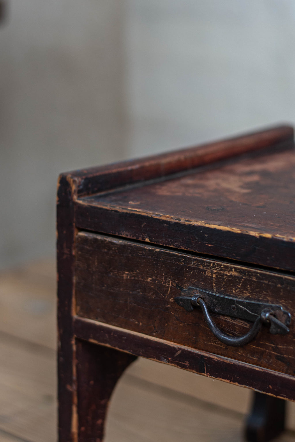 Antique Japanese Lacquered Writing Desk