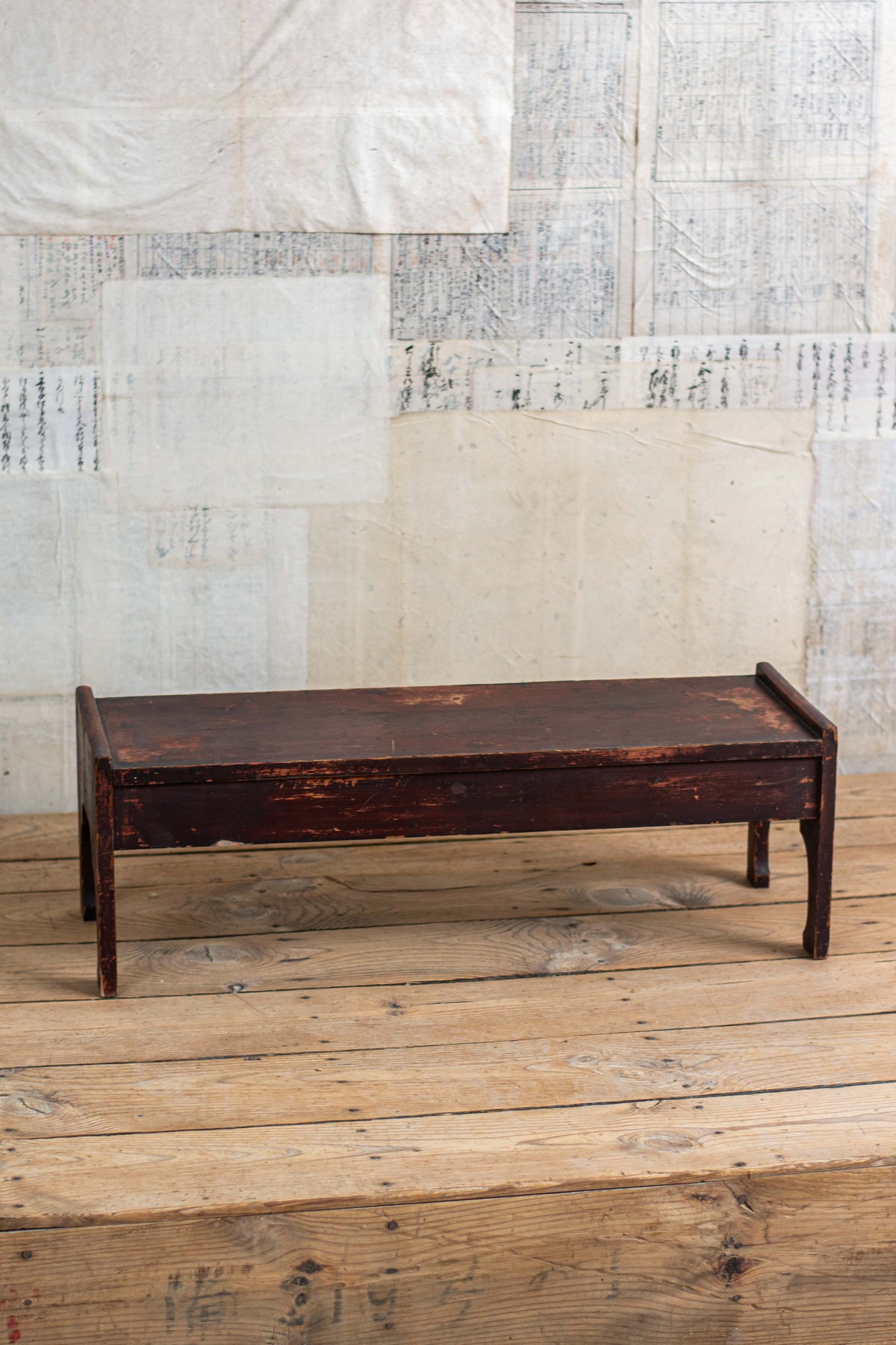 Antique Japanese Lacquered Writing Desk