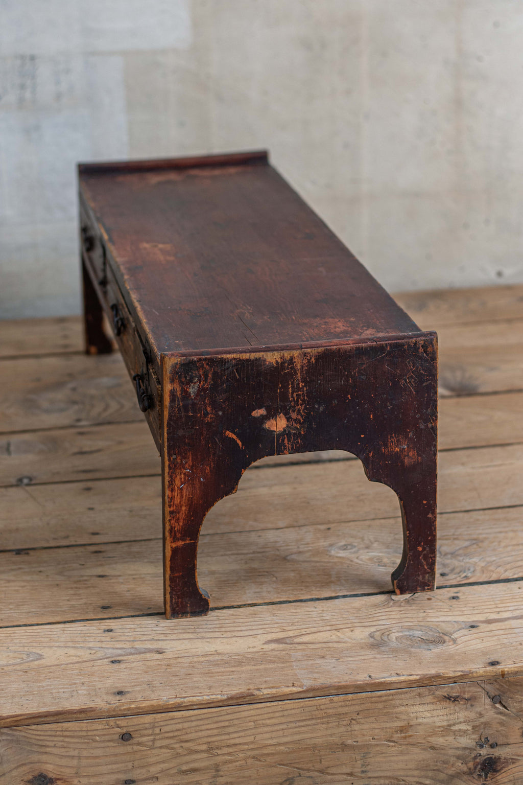 Antique Japanese Lacquered Writing Desk