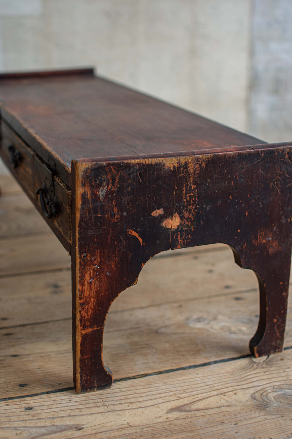 Antique Japanese Lacquered Writing Desk