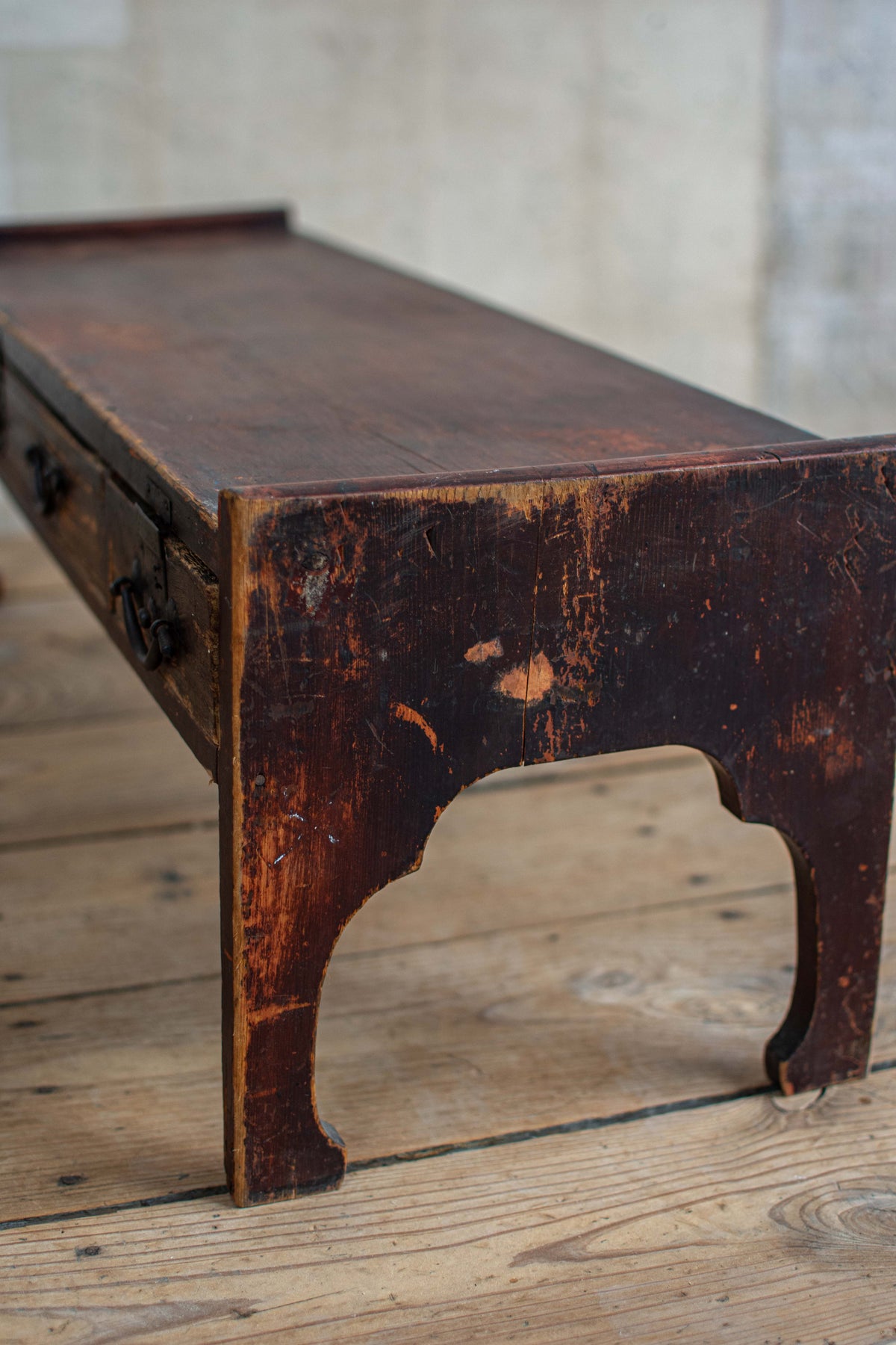 Antique Japanese Lacquered Writing Desk