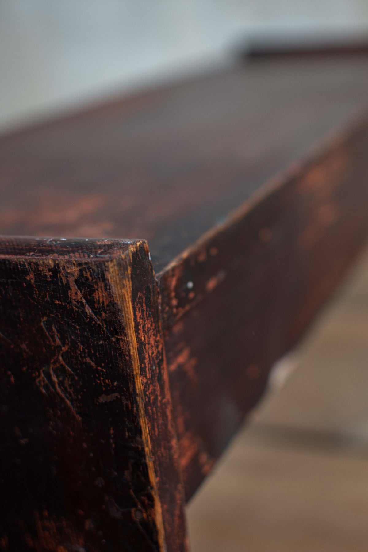 Antique Japanese Lacquered Writing Desk