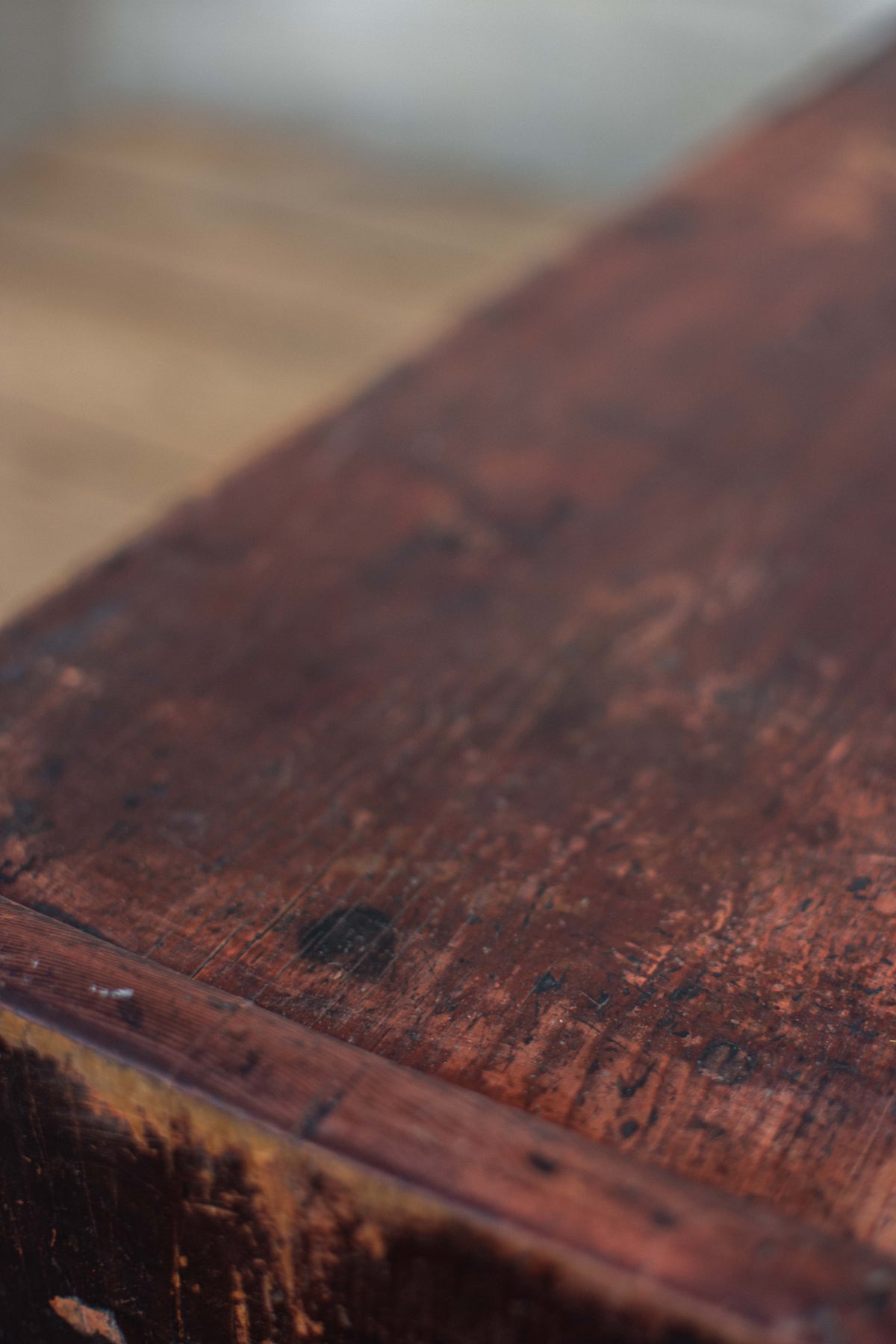 Antique Japanese Lacquered Writing Desk