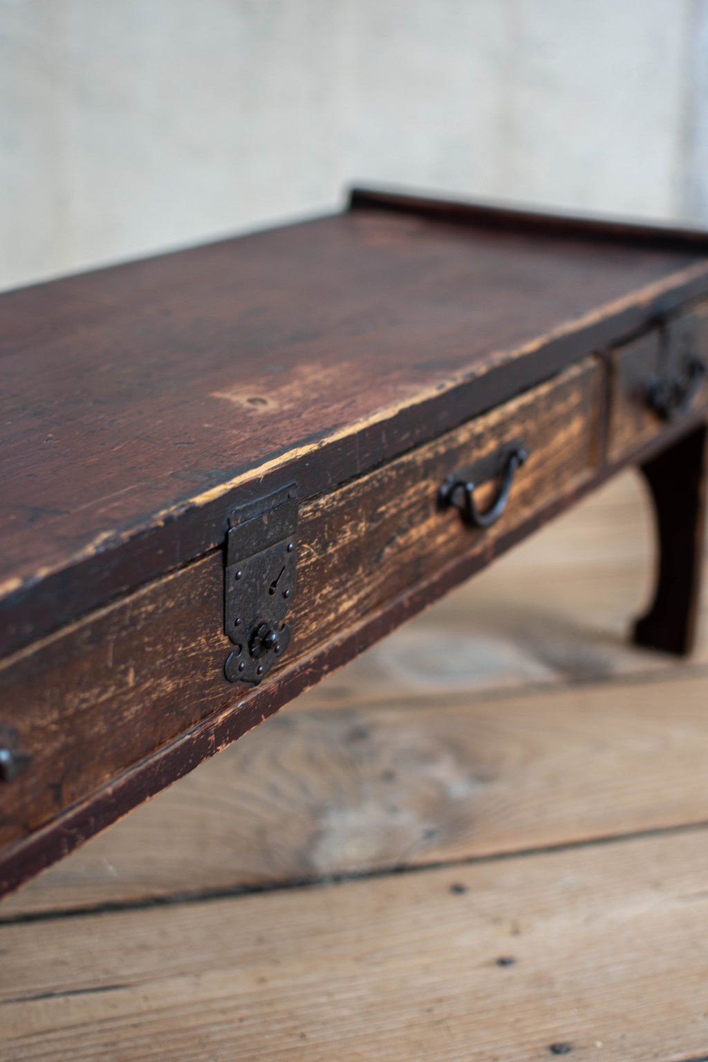 Antique Japanese Lacquered Writing Desk