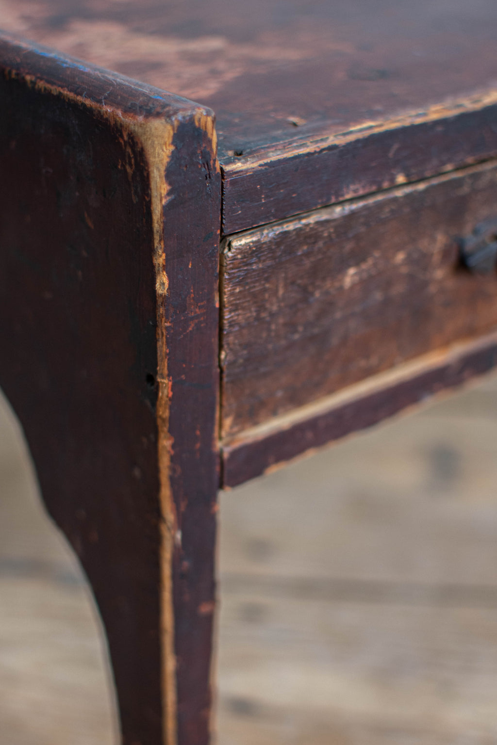 Antique Japanese Lacquered Writing Desk