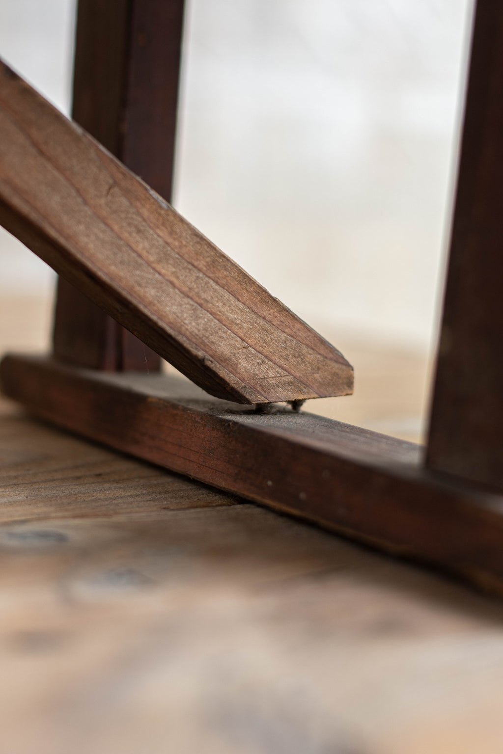 C1900 Antique Japanese Low Bench / Writing Table, Meiji Period