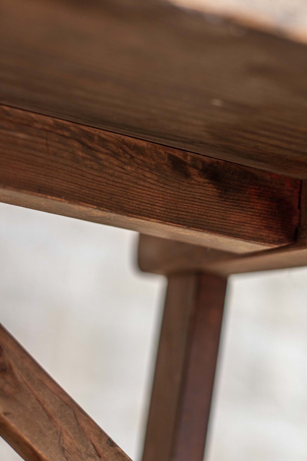 C1900 Antique Japanese Low Bench / Writing Table, Meiji Period