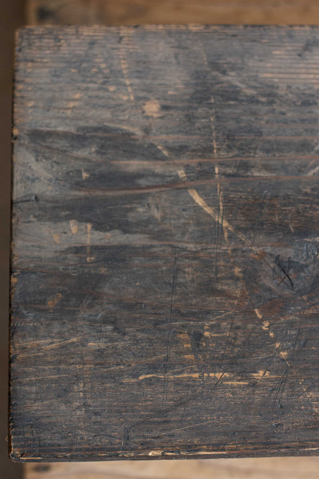 C1900 Antique Japanese Low Bench / Writing Table, Meiji Period