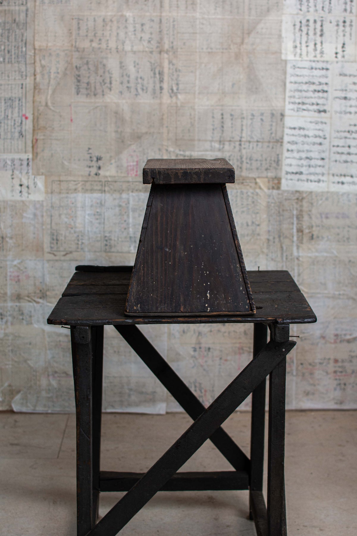 Early 20C Antique Street Vendor's Stool