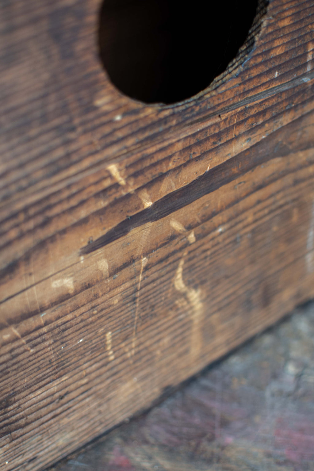 Early 20C Antique Street Vendor's Stool