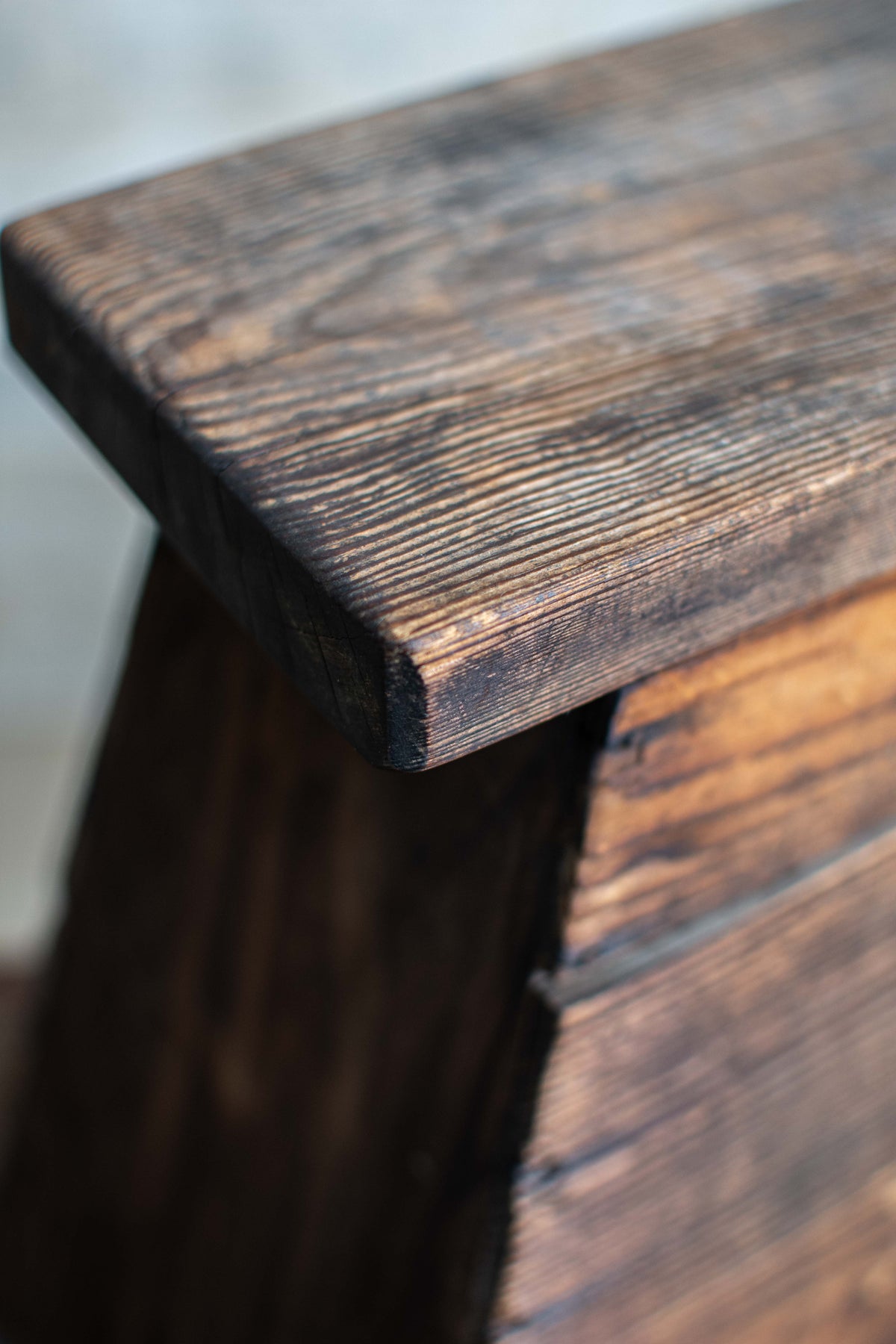 Early 20C Antique Street Vendor's Stool