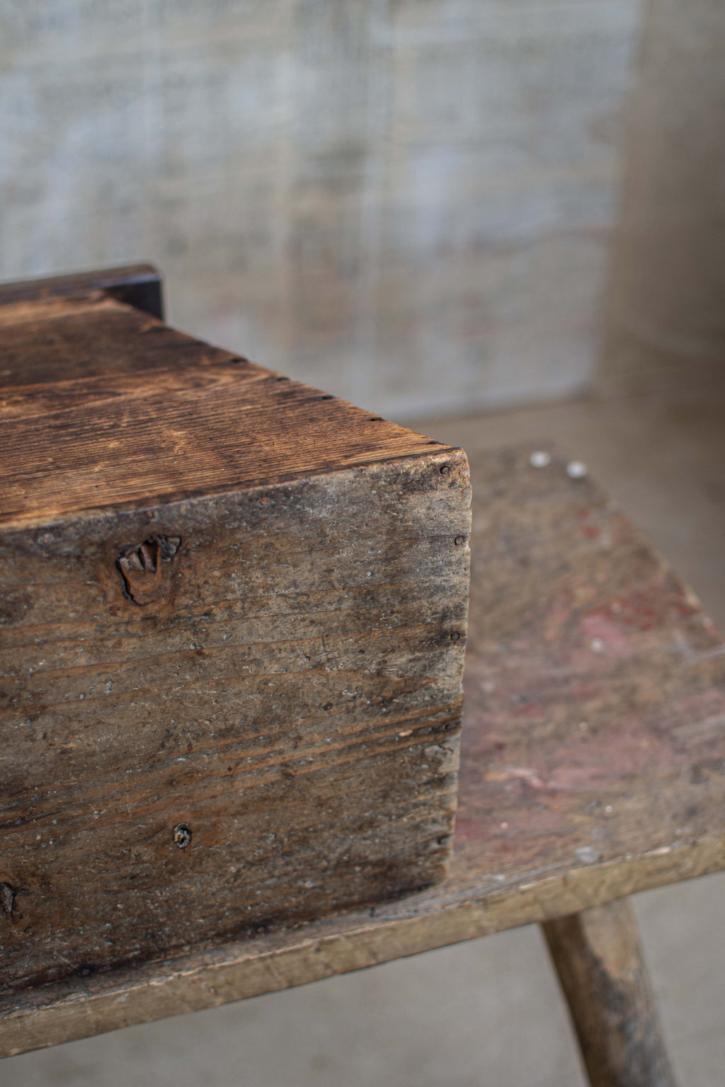 Early 20C Antique Street Vendor's Stool