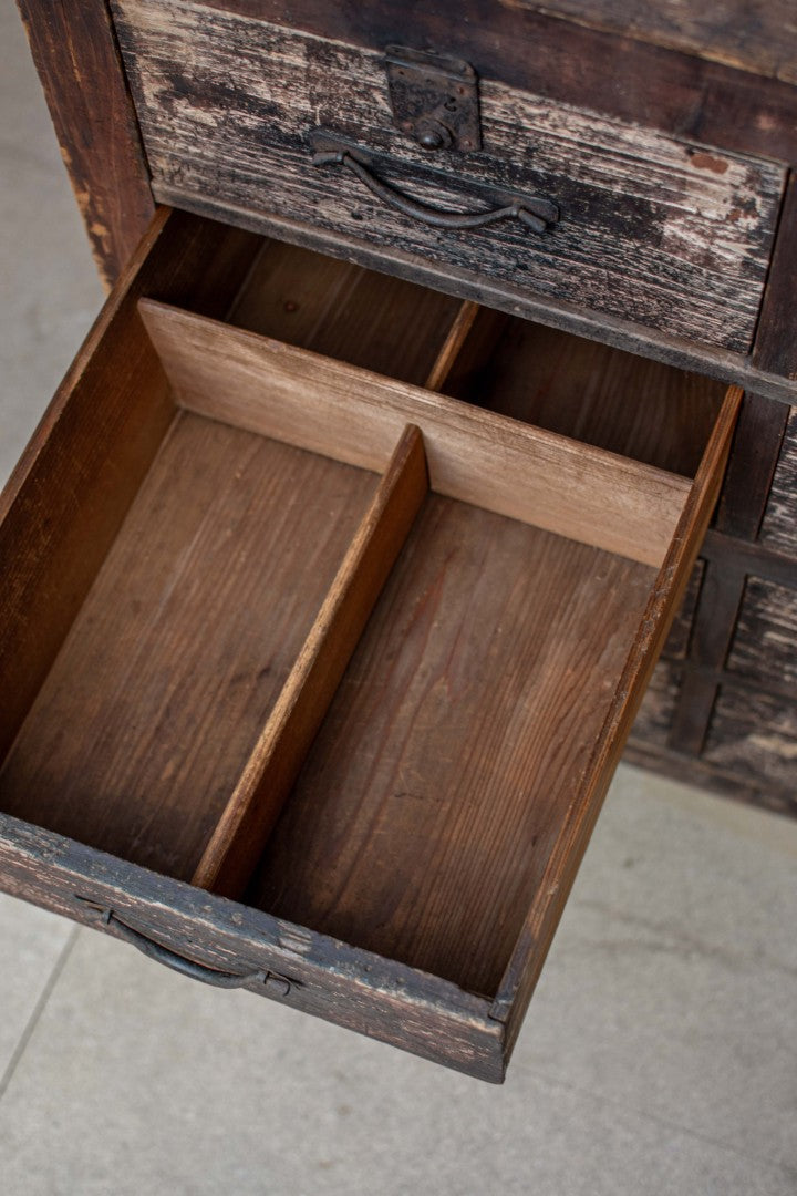 19C Antique Japanese Mizuya Tansu - Merchant’s Chest